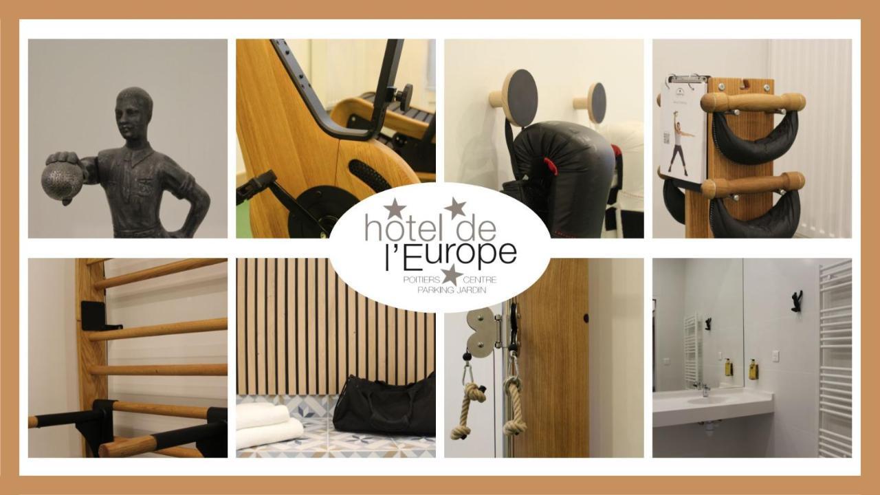 Logis Hotel De L'Europe Poitiers Zewnętrze zdjęcie